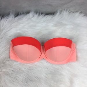 ⭐️ Victoria’s Secret pink orange swim bikini top